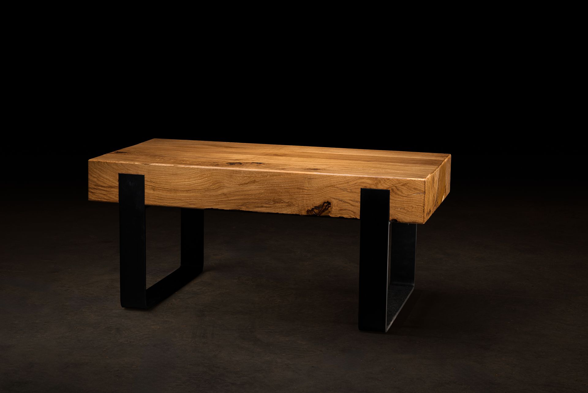Table basse en chêne massif
